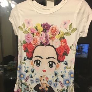 Frida Top from Mexico. NWOT 🌸🌸 size small